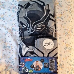 Marvel Avengers Black Panther Men's Underwear Set - Gray and Black